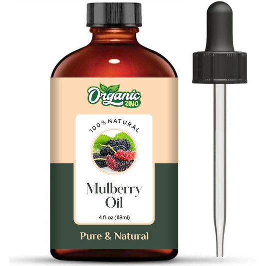 Organic Zing Mulberry 100% Pure & Natural Essential Oil - {118Ml/3.99 Fl Oz}.