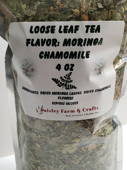 Moringa Loose Leaf Tea - Variety of Flavors!