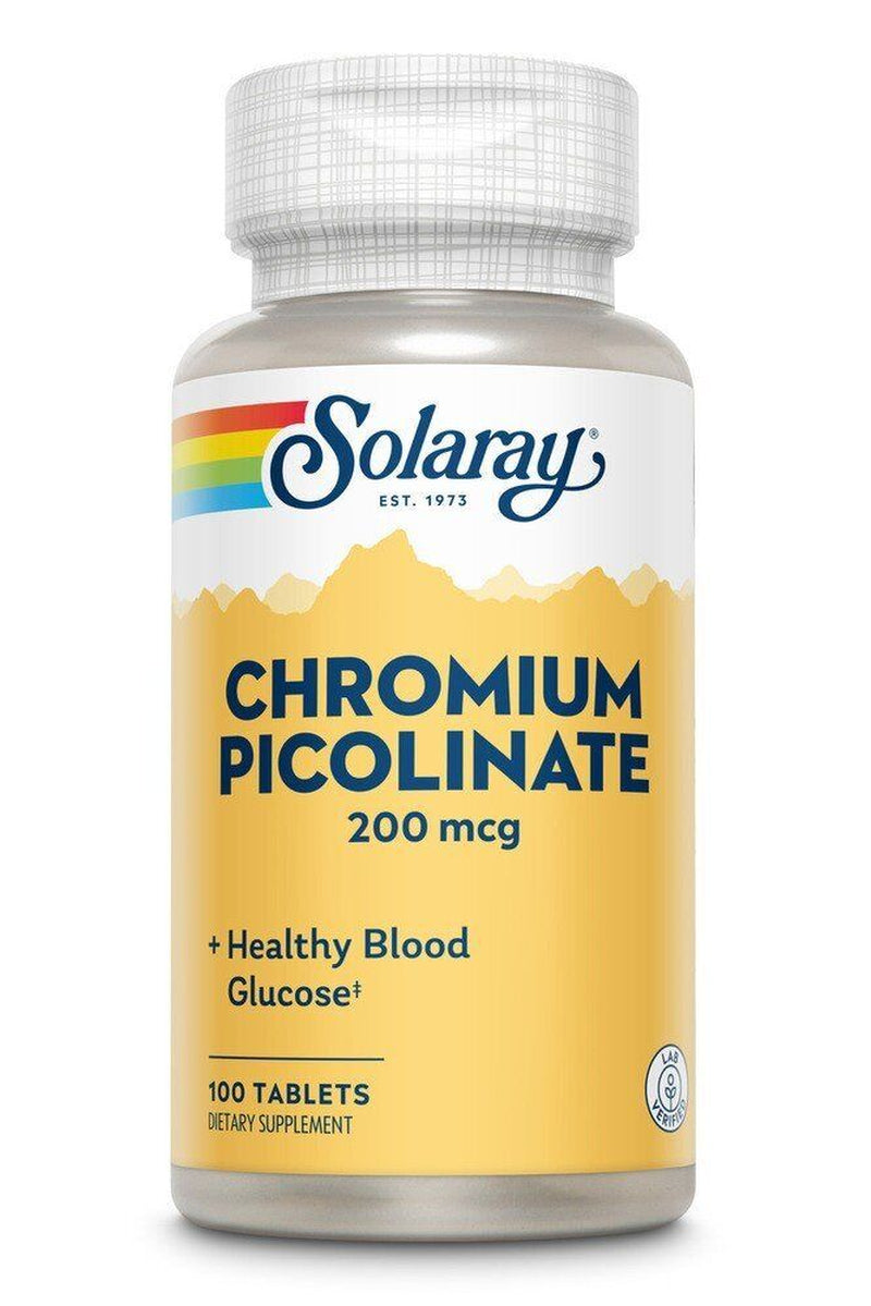 Chromium Picolinate 200Mcg 100 Tablet