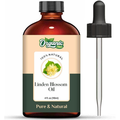 Organic Zing Linden Blossom 100% Pure & Natural Essential Oil- 118Ml/3.99 Fl Oz