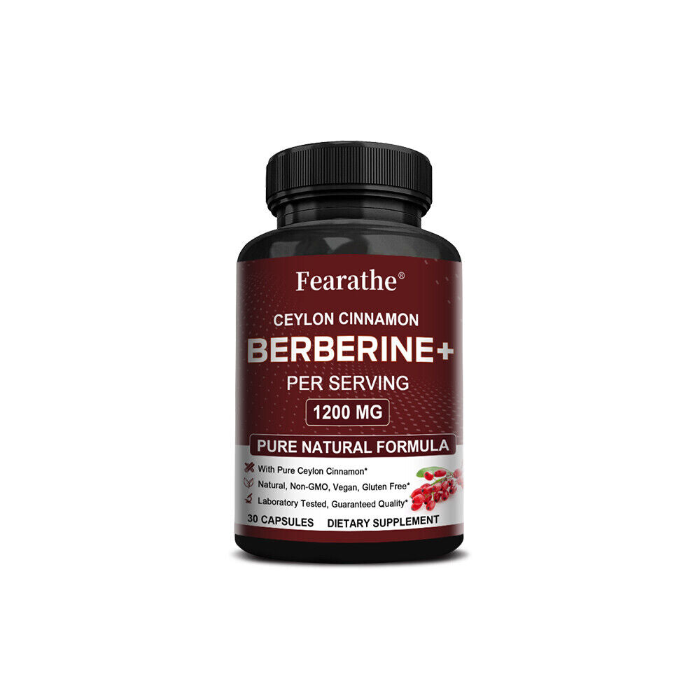 Berberine Supplement 1200Mg per Serving High Absorption Heart Health Support