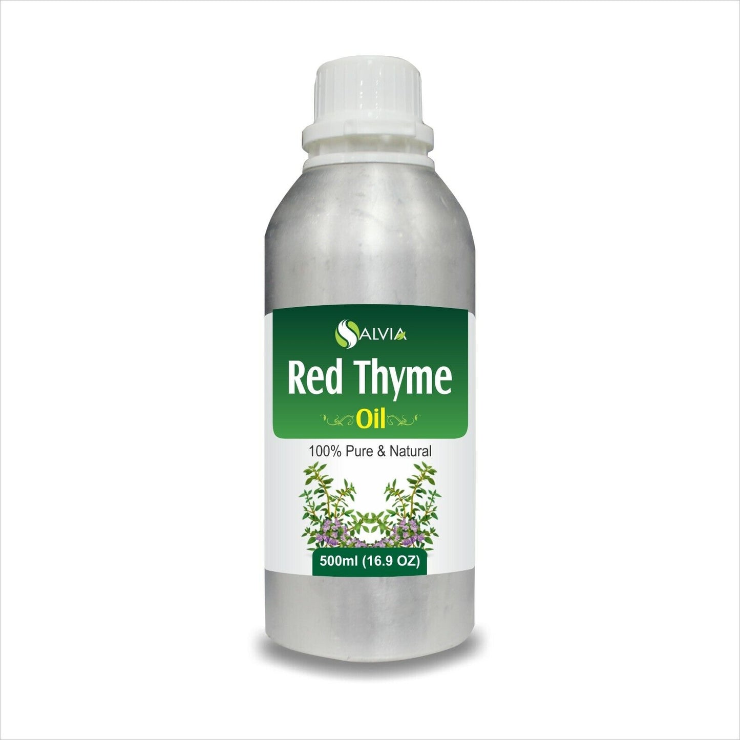 Red Thyme (Thymus Vulgaris) 100% Pure & Natural Essential Oil - [10Ml - 25 L].