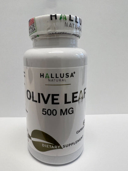 OLIVE LEAF EXTRACT - Immune Defense - Cardiovascular Health - 60 Cap