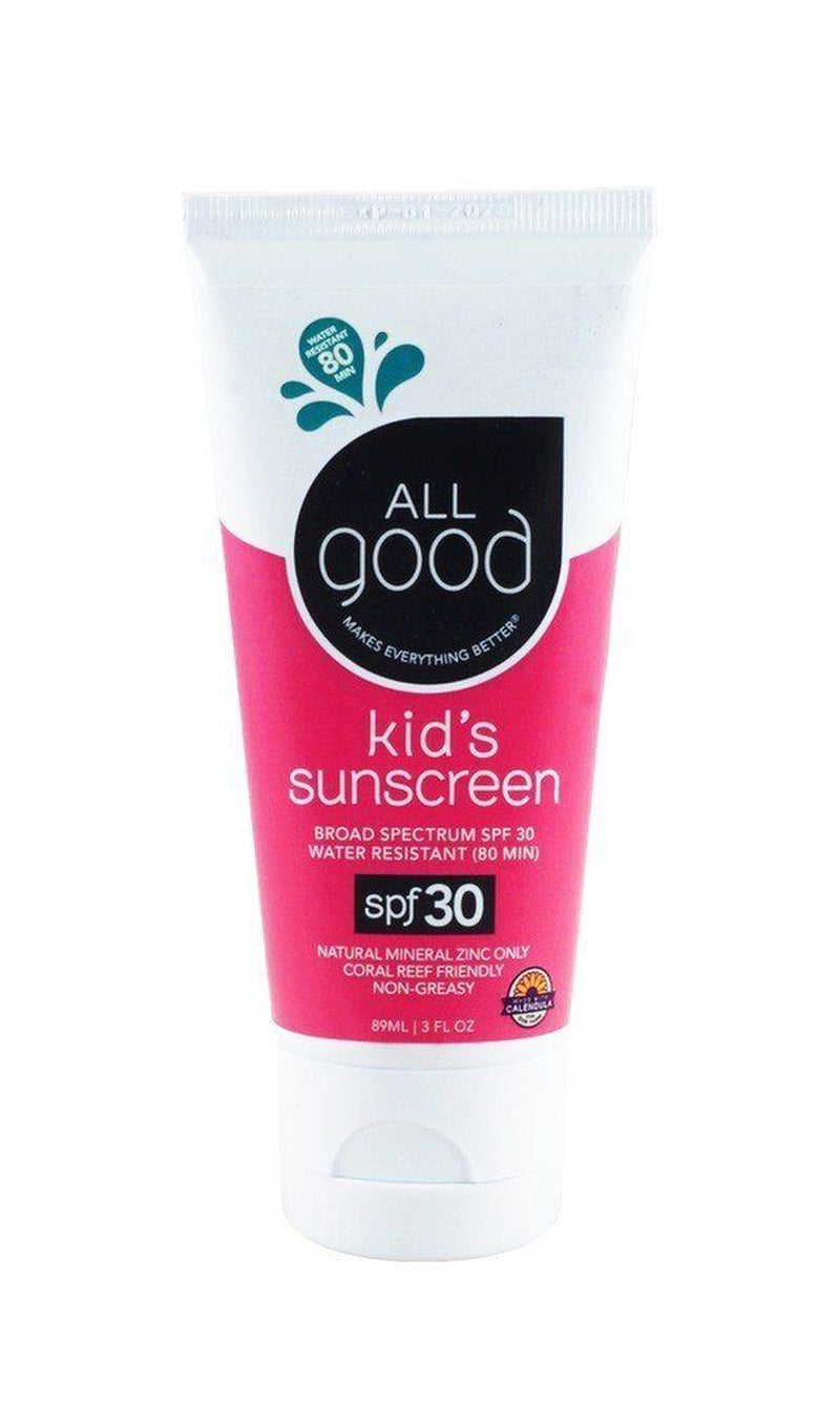 Elemental Herbs All Good Sunscreen Lotion Kids 30 SPF 3 Oz Lotion