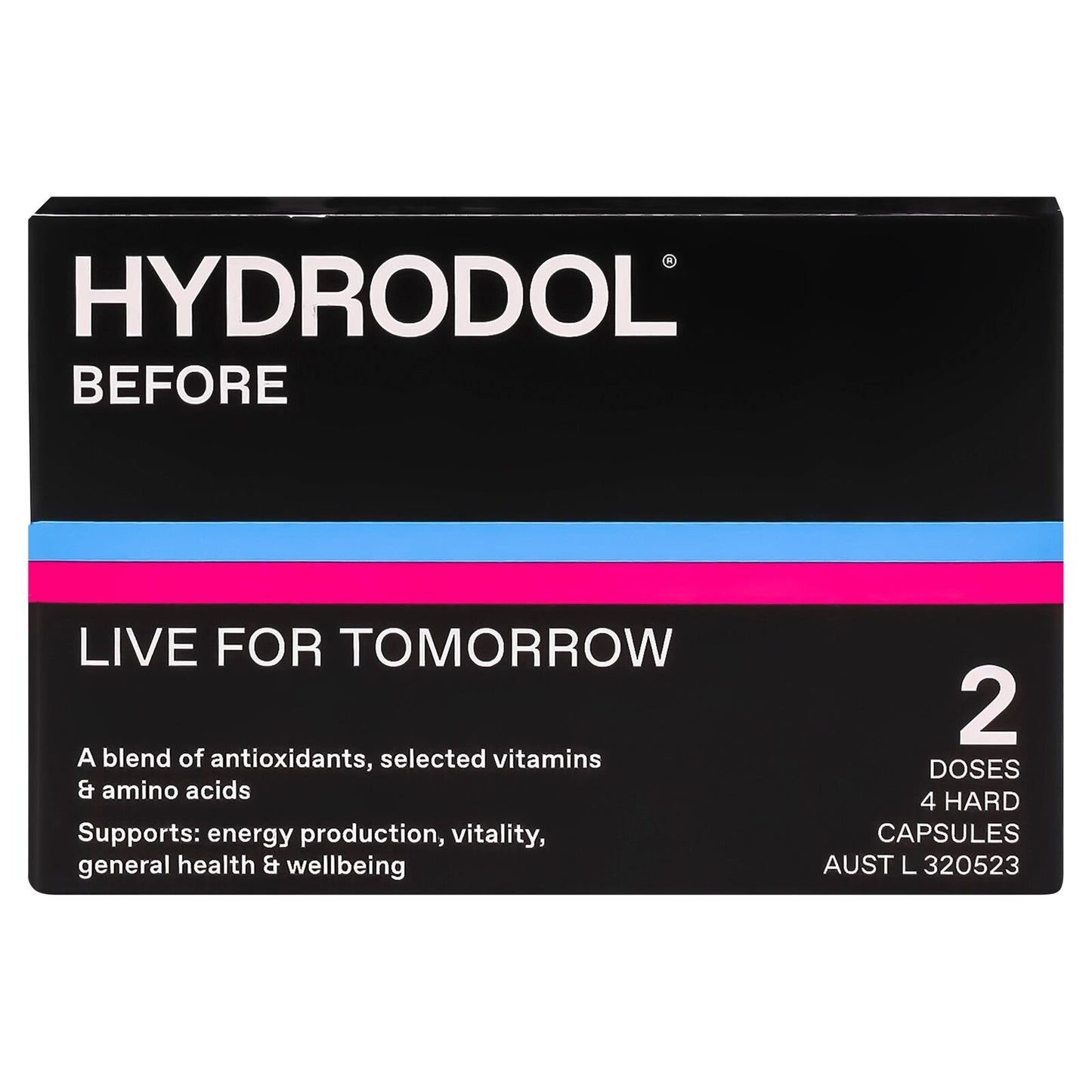 Hydrodol before 2 Dose – 4 Capsules