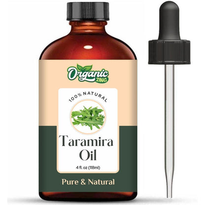 Organic Zing Taramira 100% Pure & Natural Carrier Oil - {118Ml/3.99 Fl Oz}.