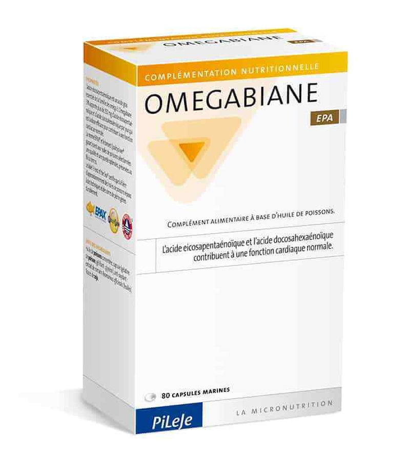 Pileje OMEGABIANE EPA (Omega-3, EPA, DHA) 80 Capsules