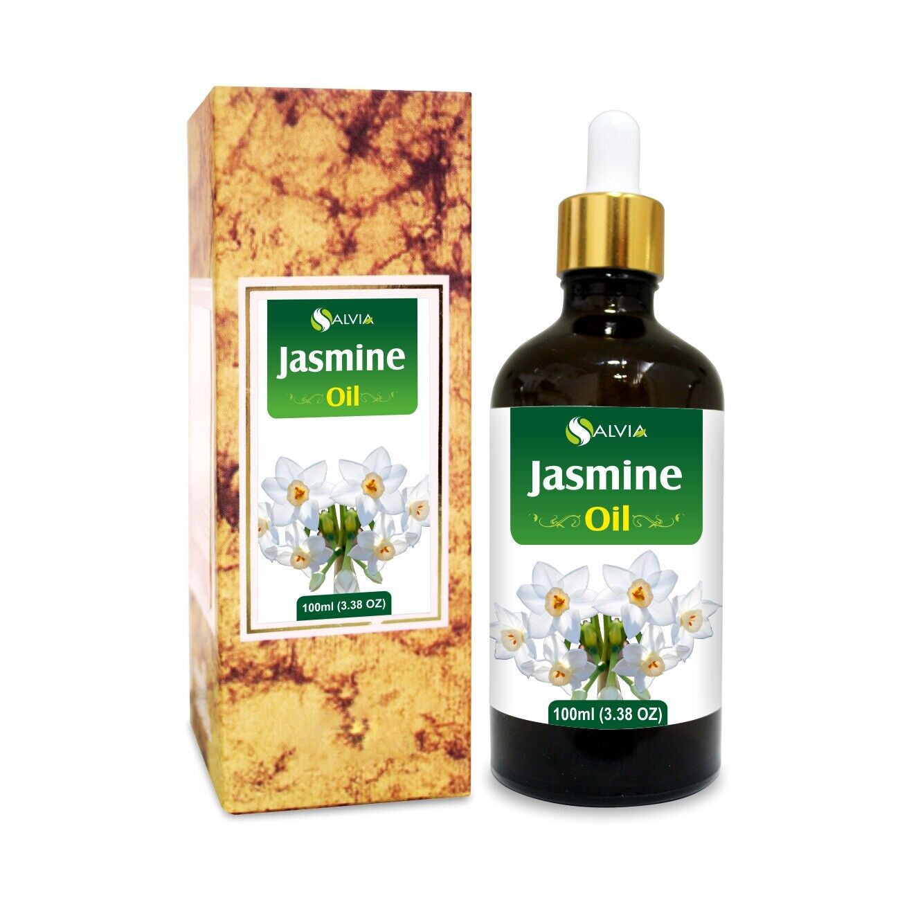 Jasmine (Jasminum) 100% Pure & Natural Essential Oil - {10Ml - 25 L}.