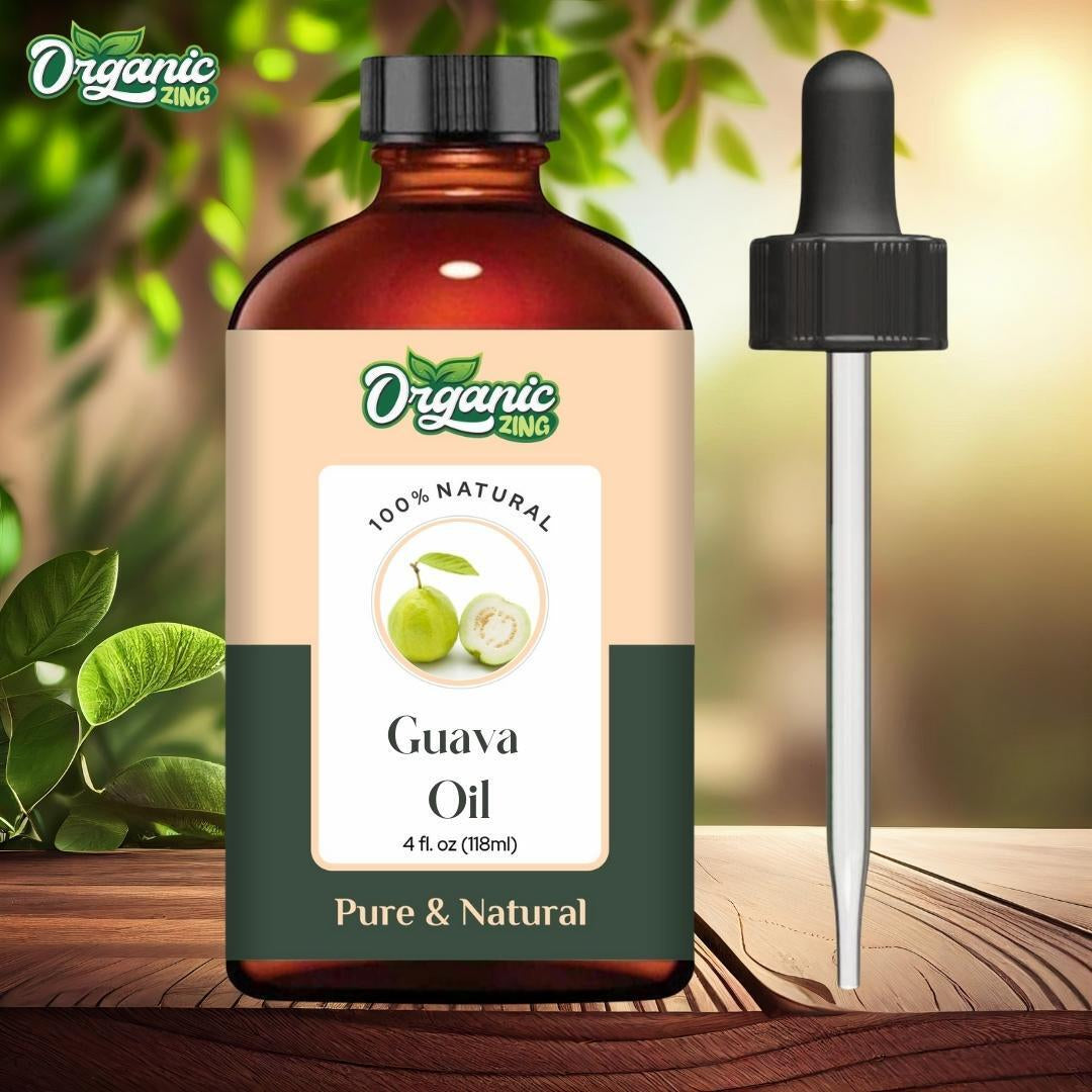 Organic Guava 100% Pure & Natural Carrier Oil - {118Ml/3.99 Fl Oz}