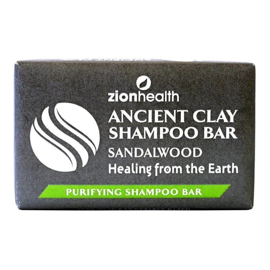 Zion Health Shampoo Bar Sandalwood 6 Oz Bar