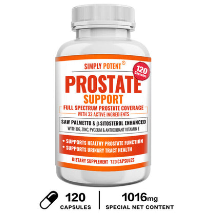 Simply Potent Prostate Support 1016 Mg - Relieve Frequent Urination, Urgency