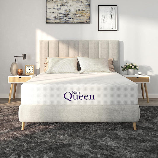 Napqueen Bamboo Charcoal 12'' Memory Foam Mattress