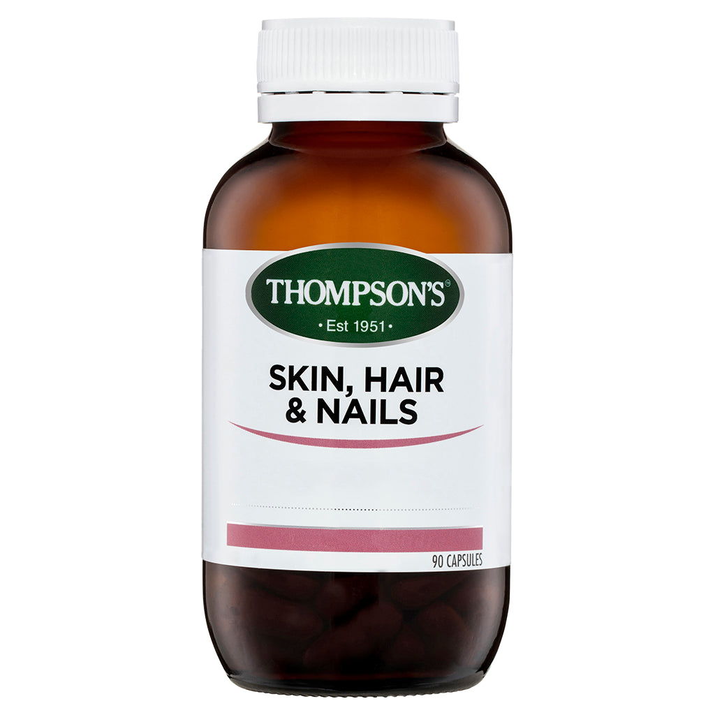 New Thompson'S Skin, Hair & Nails 90 Capsules Thompsons Skin Hair Nails HSN