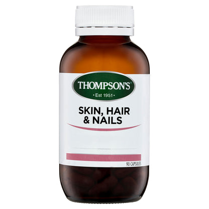 New Thompson'S Skin, Hair & Nails 90 Capsules Thompsons Skin Hair Nails HSN