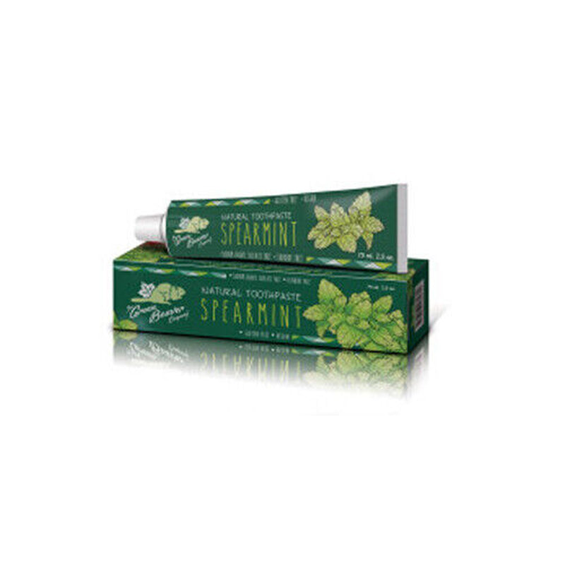 Natural Toothpaste Spearmint 2.5 Fl Oz by Green Beaver