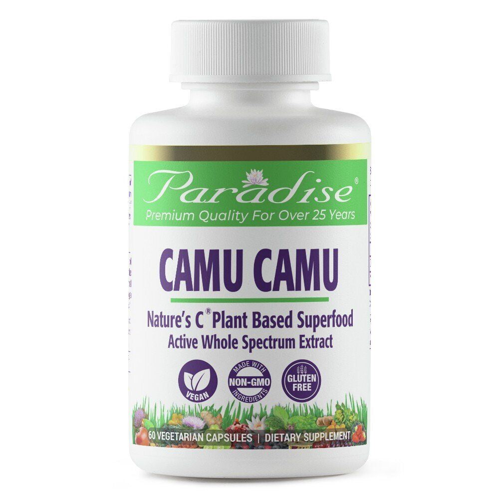 Paradise Herbs Camu Camu Organic 60 Vegcap