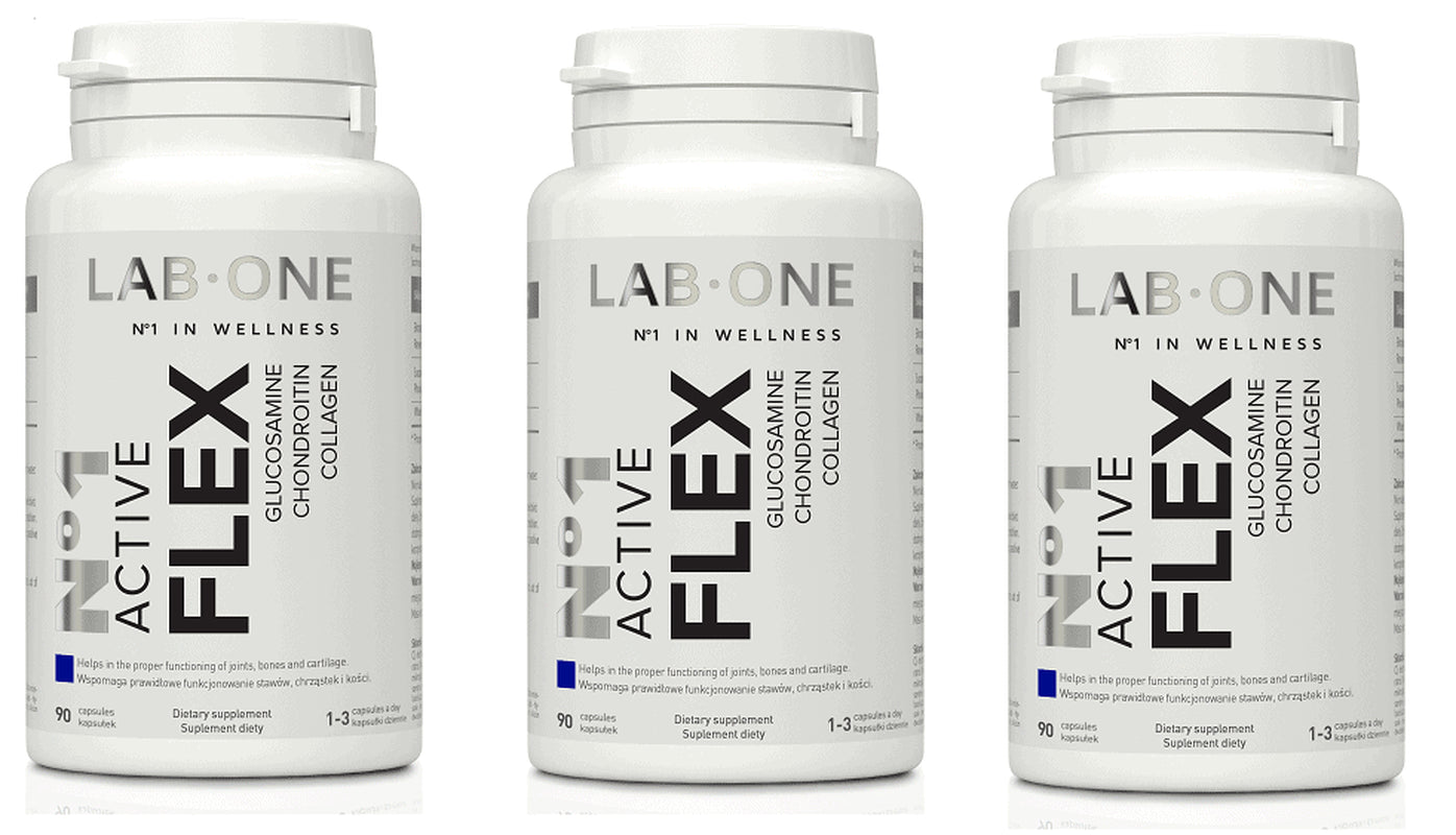 LAB ONE Active Flex (Glucosamine Collagen Chondroitin) Capsules   