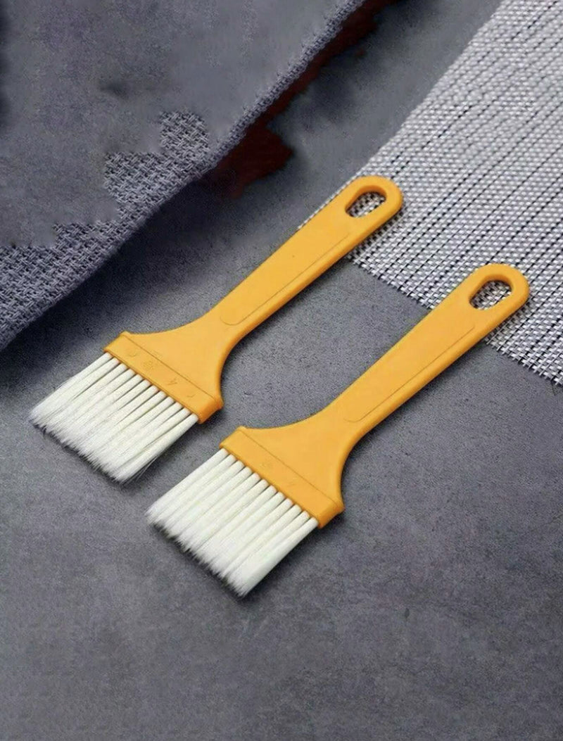 5Pcs Food Baking Oil Brush Plastic Hard Bristle Brush Bbq Flatbread Oil Brush