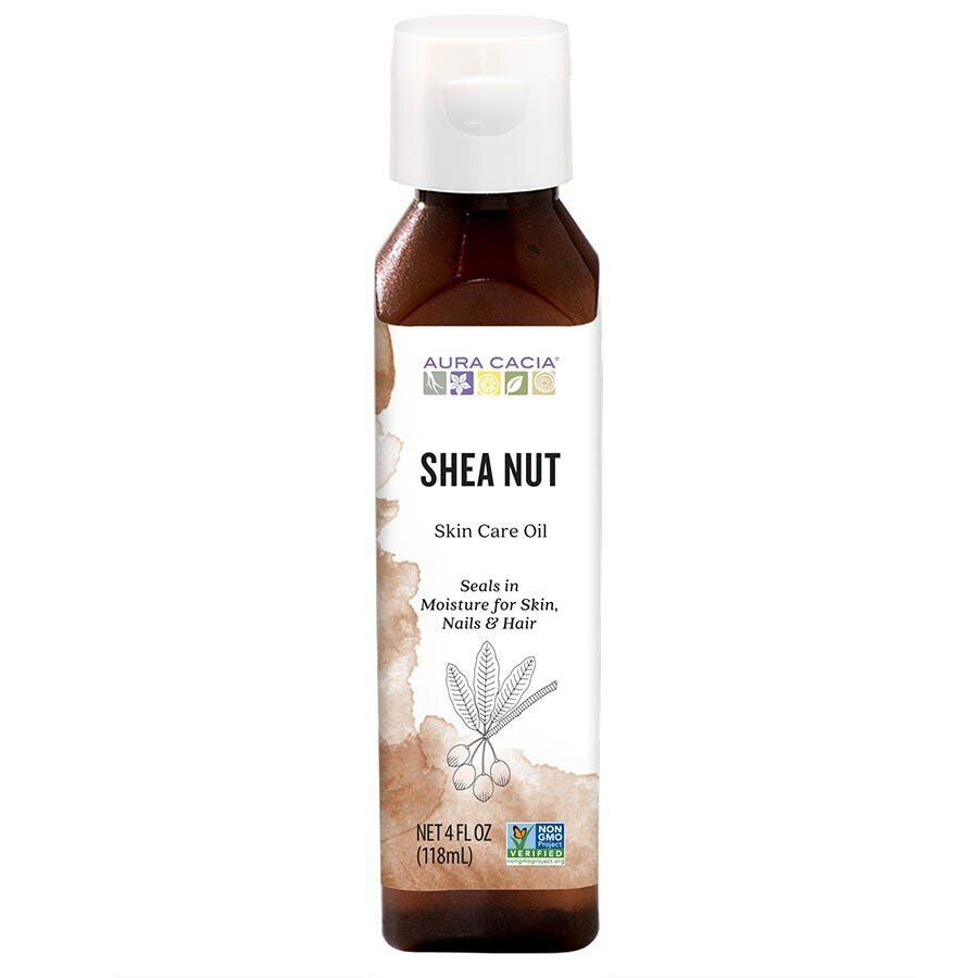 Aura Cacia Shea Nut Oil 4.0 Fl Oz Oil