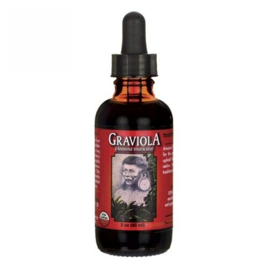 Graviola Tincture Certified Organic 2 Fl Oz by Amazon Therapeutic Laboratories