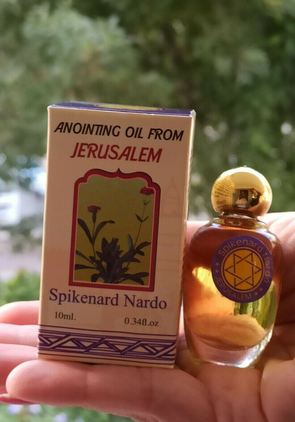 Spikenard Nard Oil Anointing Jerusalem Scent Nardo Holy Oil Biblical Spices 10Ml