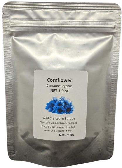 Cornflower Petals - 4 Oz - Centaurea Cyanus Loose Flower from Nature