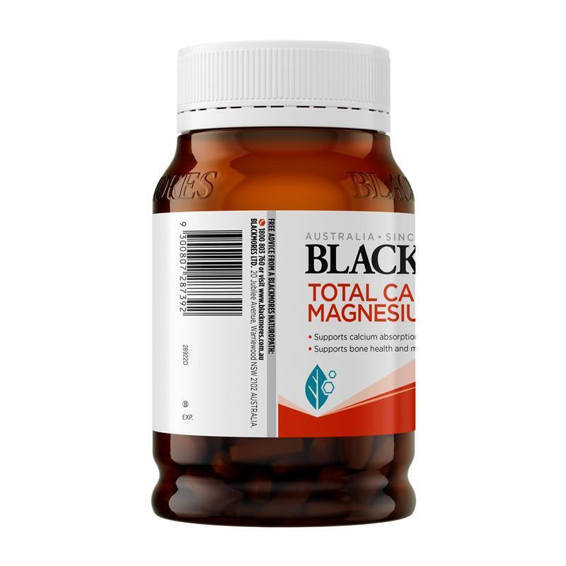 Blackmores Total Calcium and Magnesium + D3 200 Tablets