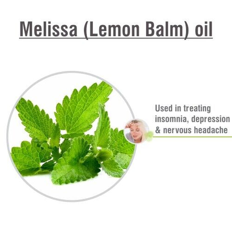 Melissa (Melissa Officinalis) 100% Pure & Natural Essential Oil - [10Ml - 25 L].