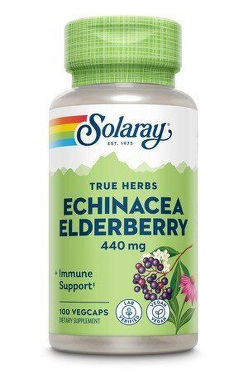 Echinacea and Elderberry 100 Vegcaps