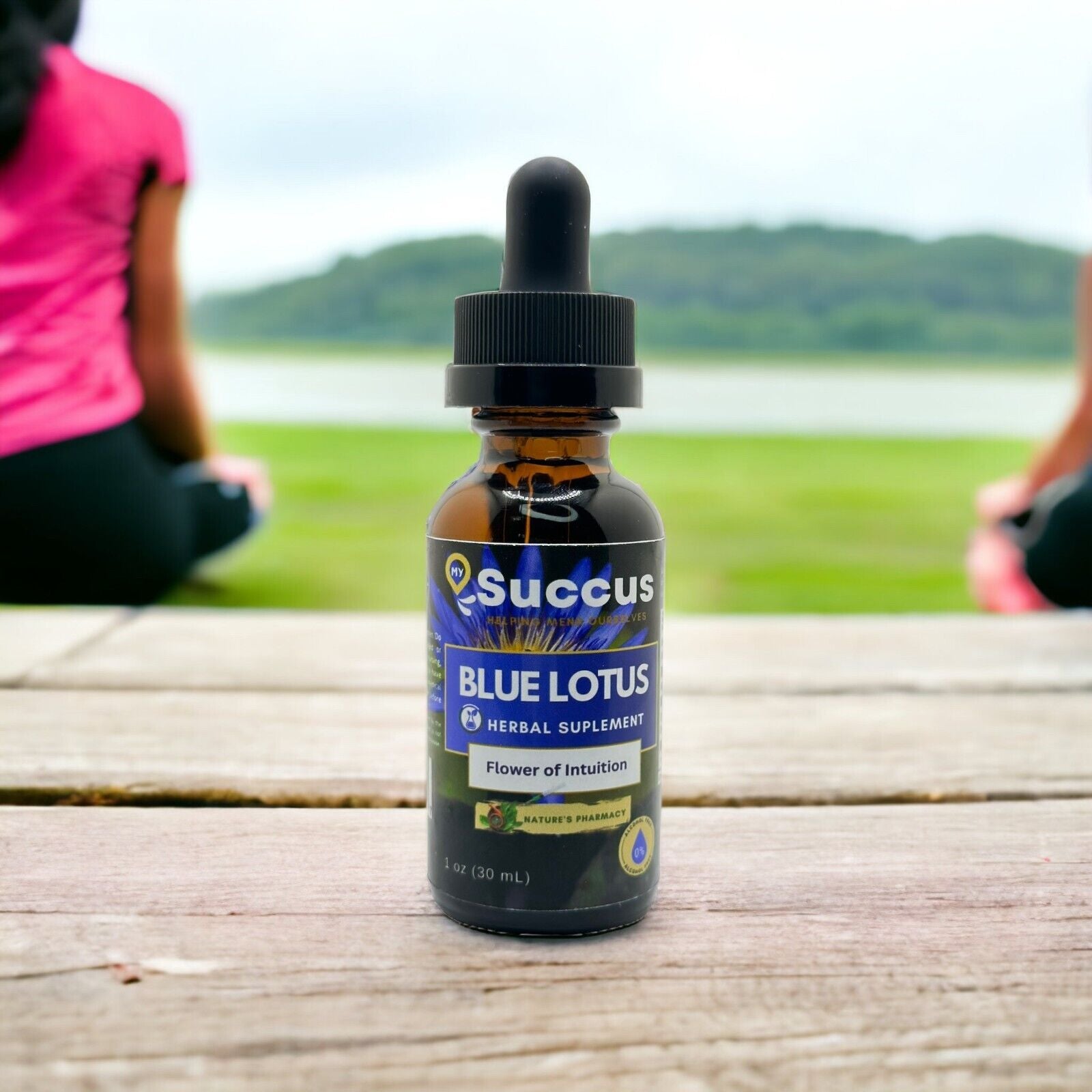 Blue Lotus Tincture - the Flower of Intuition (Alcohol Free)