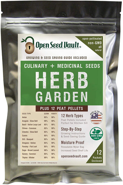 Organic Seeds Kit NON GMO| 15,000 Non GMO Organic Heirloom ..