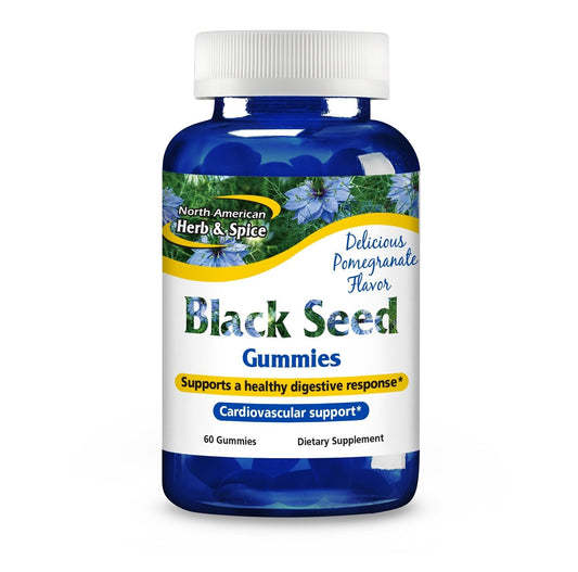 North American Herb & Spice Black Seed Gummies 60 Gummy