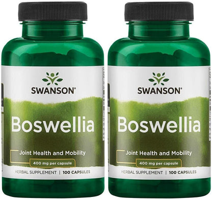 Swanson Full Spectrum Boswellia 400Mg 2 X 100 Capsules