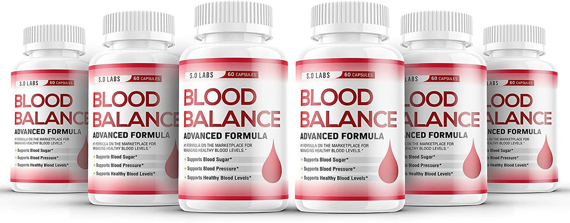 (8 Pack/480 Caps) Blood Balance - Advanced Formula for Managing Healthy Blood Le