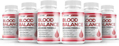 (8 Pack/480 Caps) Blood Balance - Advanced Formula for Managing Healthy Blood Le