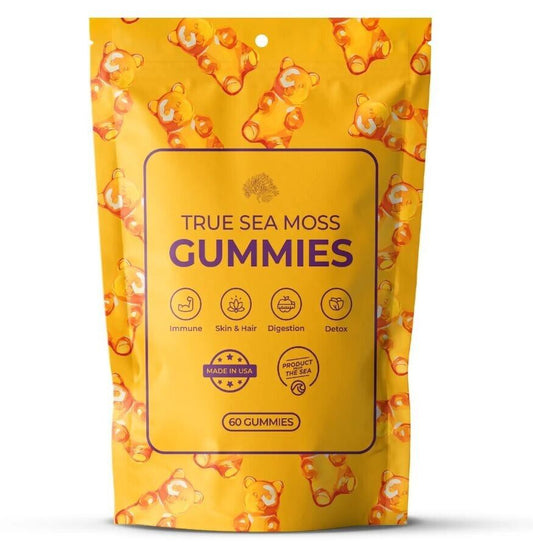 True Sea Moss & Sea Moss Gummies - 60 Gummies