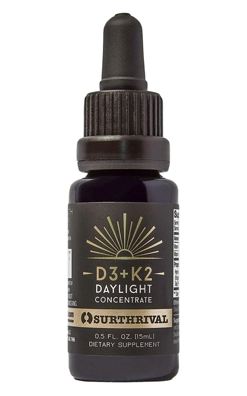 Surthrival Vitamin D3+K2 Daylight Concentrate 270 Servings