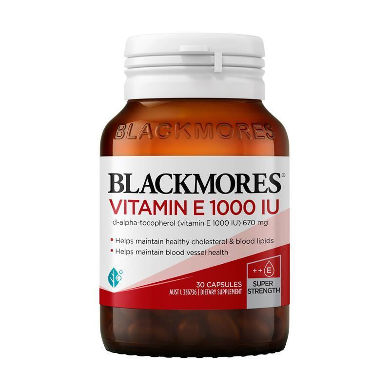 Blackmores Vitamin E 1000IU 30 Capsules