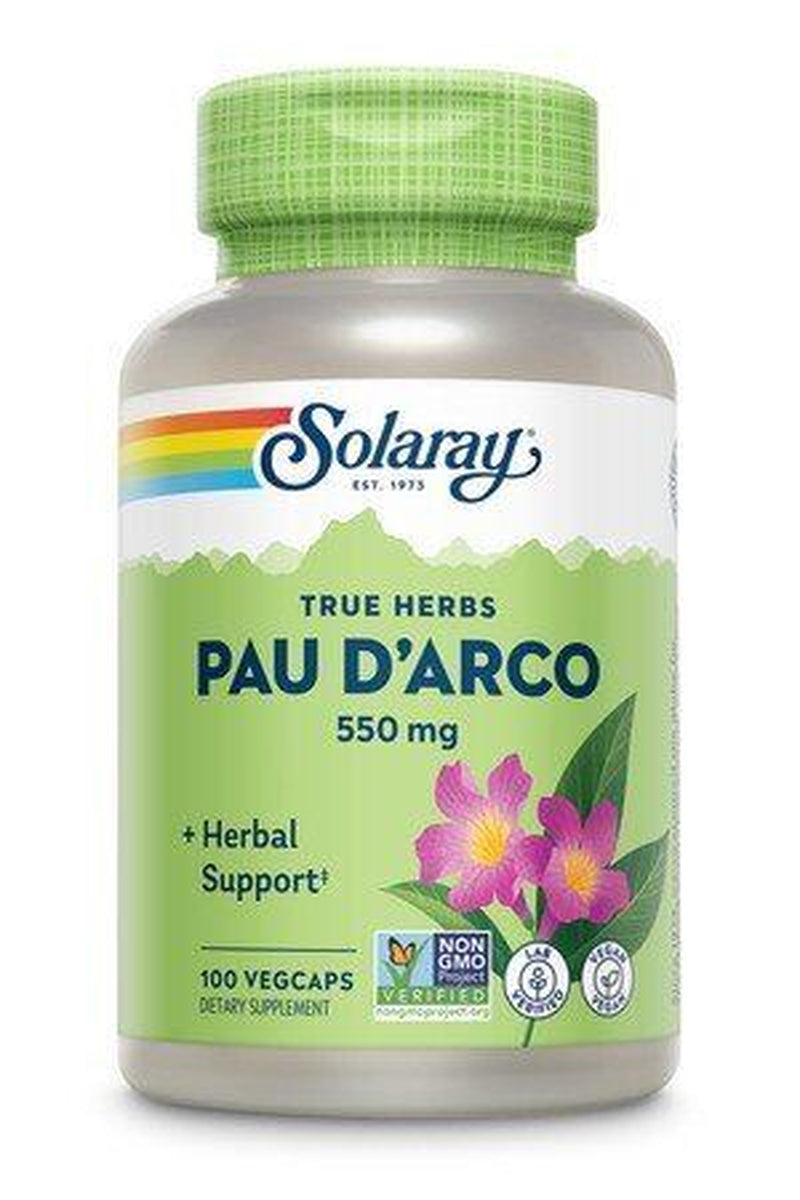 Pau D'Arco Inner Bark 550Mg 100 Capsule