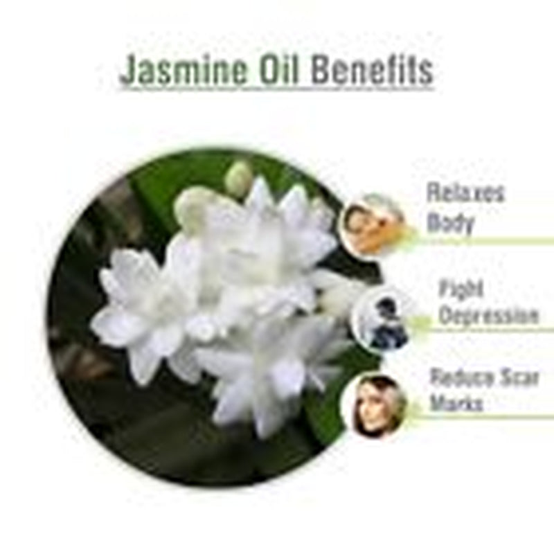 Jasmine (Jasminum) 100% Pure & Natural Essential Oil - {10Ml - 25 L}.