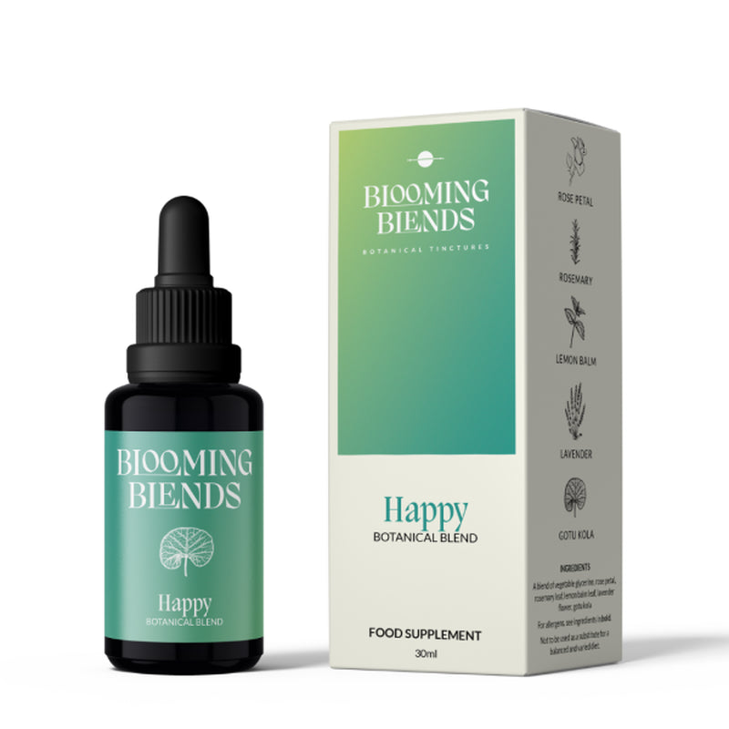 BE HAPPY Botanical Tincture Drops 30Ml - Alcohol Free