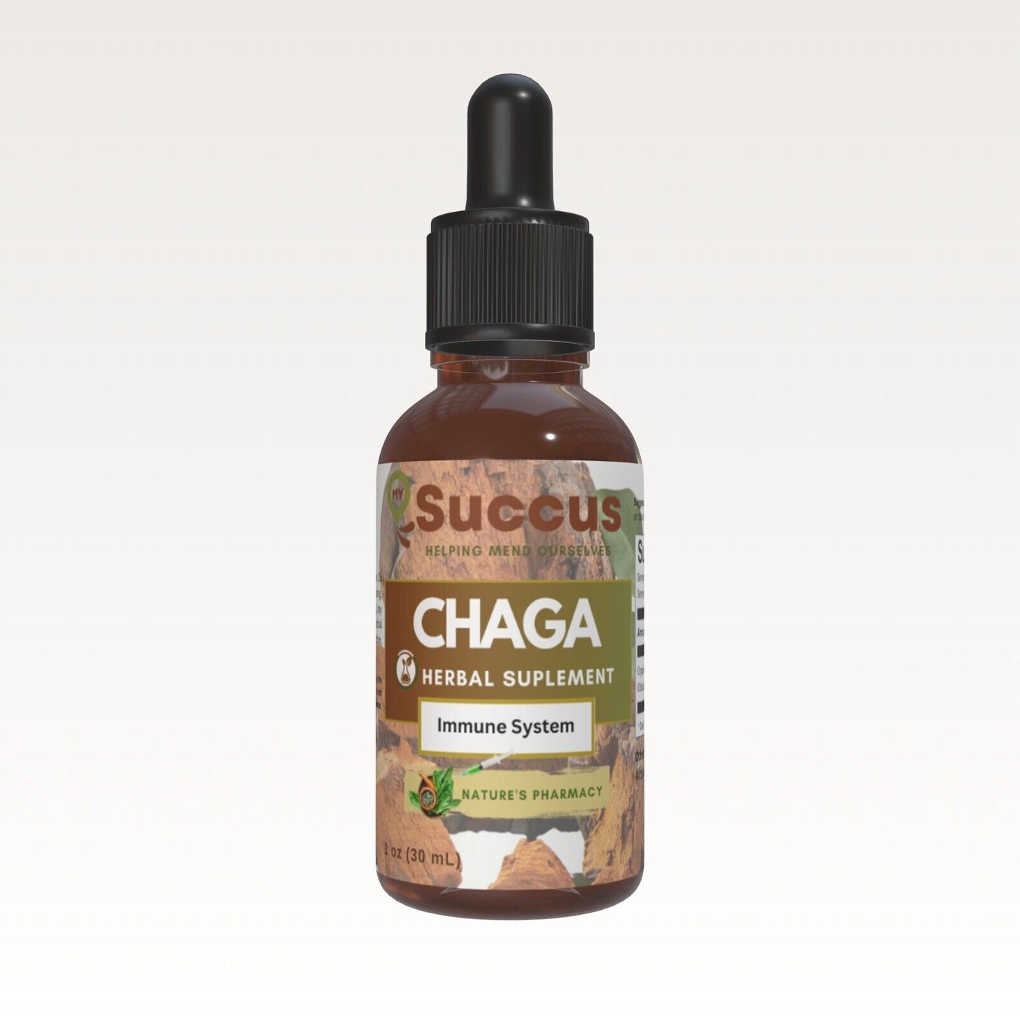 Chaga Tincture - (Highly Potent)