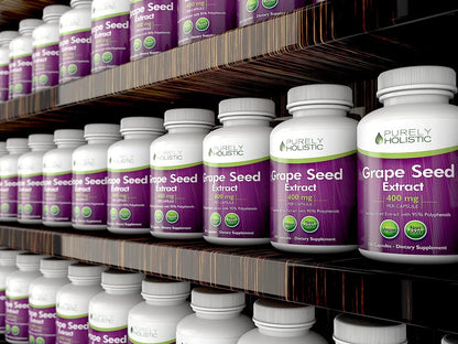 Grape Seed Extract 400 Mg Vegan Capsules