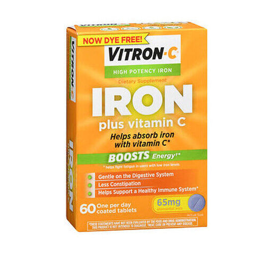 Vitron-C High Potency + Iron Supplement Vitamin C 1 by Vitron-C