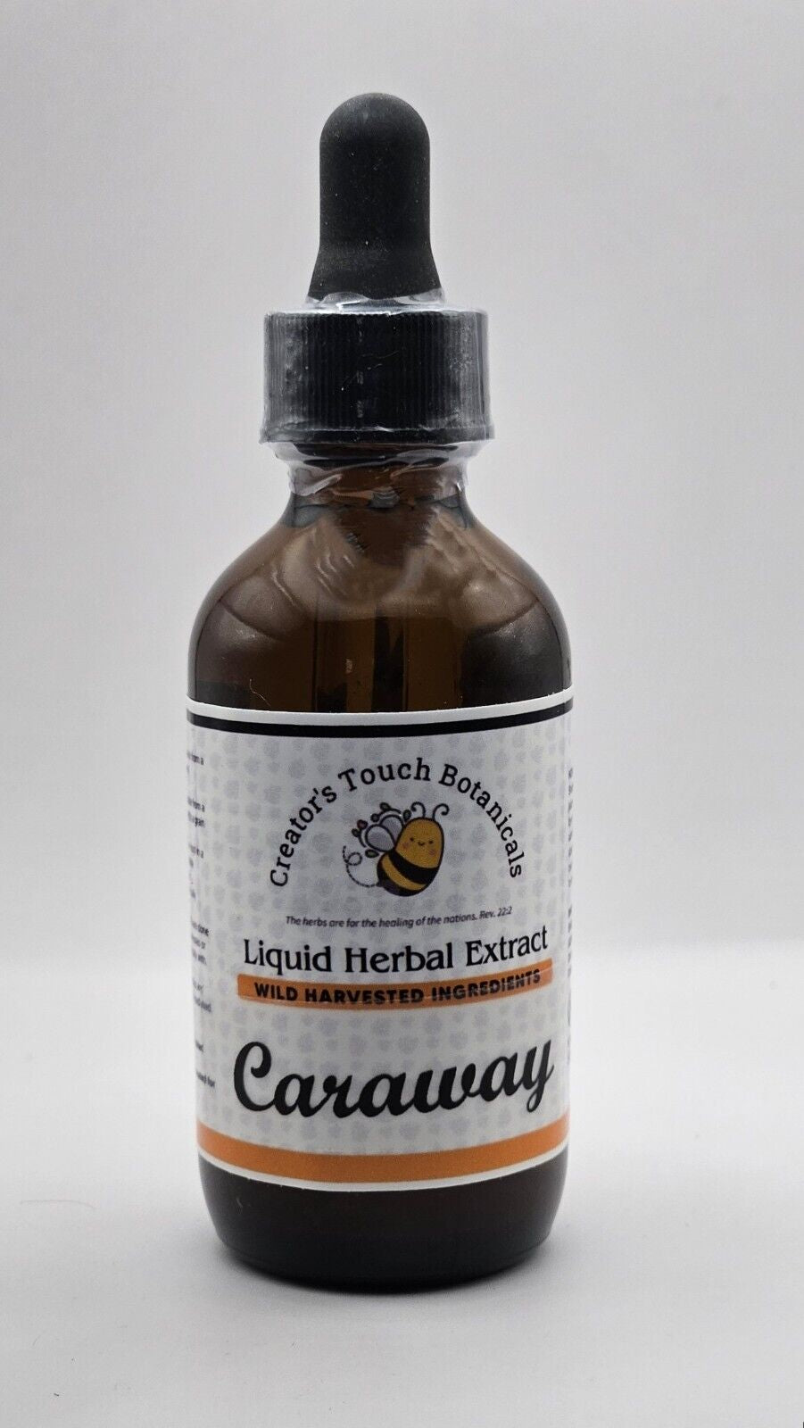 Caraway Seeds Tincture Organic, 2Oz, Respiratory, Menstrual Support, Gas Relief