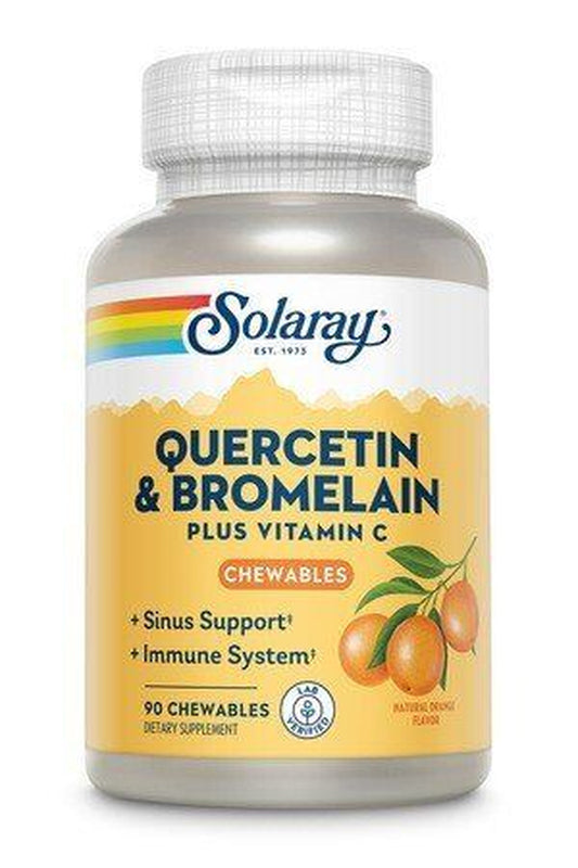 Quercetin & Bromelain plus Vitamin C 90 Chewable