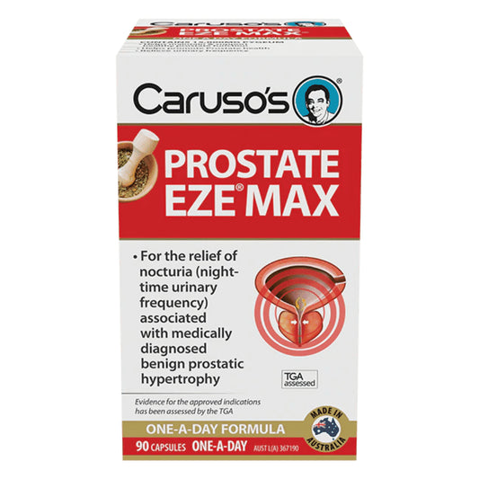 Caruso'S Prostate Eze® Max 90 Capsules 15,000Mg Pygeum Nocturia Relief BPH