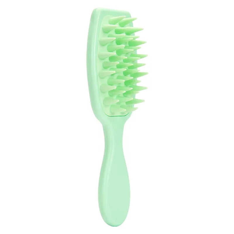 Silicone Shampoo Brush Scalp Massage 