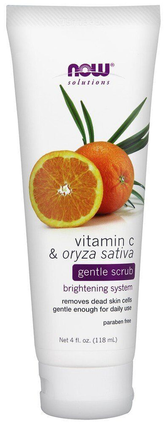 Solutions Vitamin C & Oryza Sativa Gentle Scrub 4 Fl Oz Cream