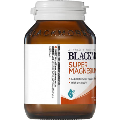 Blackmores Super Magnesium+ 100 Tablets